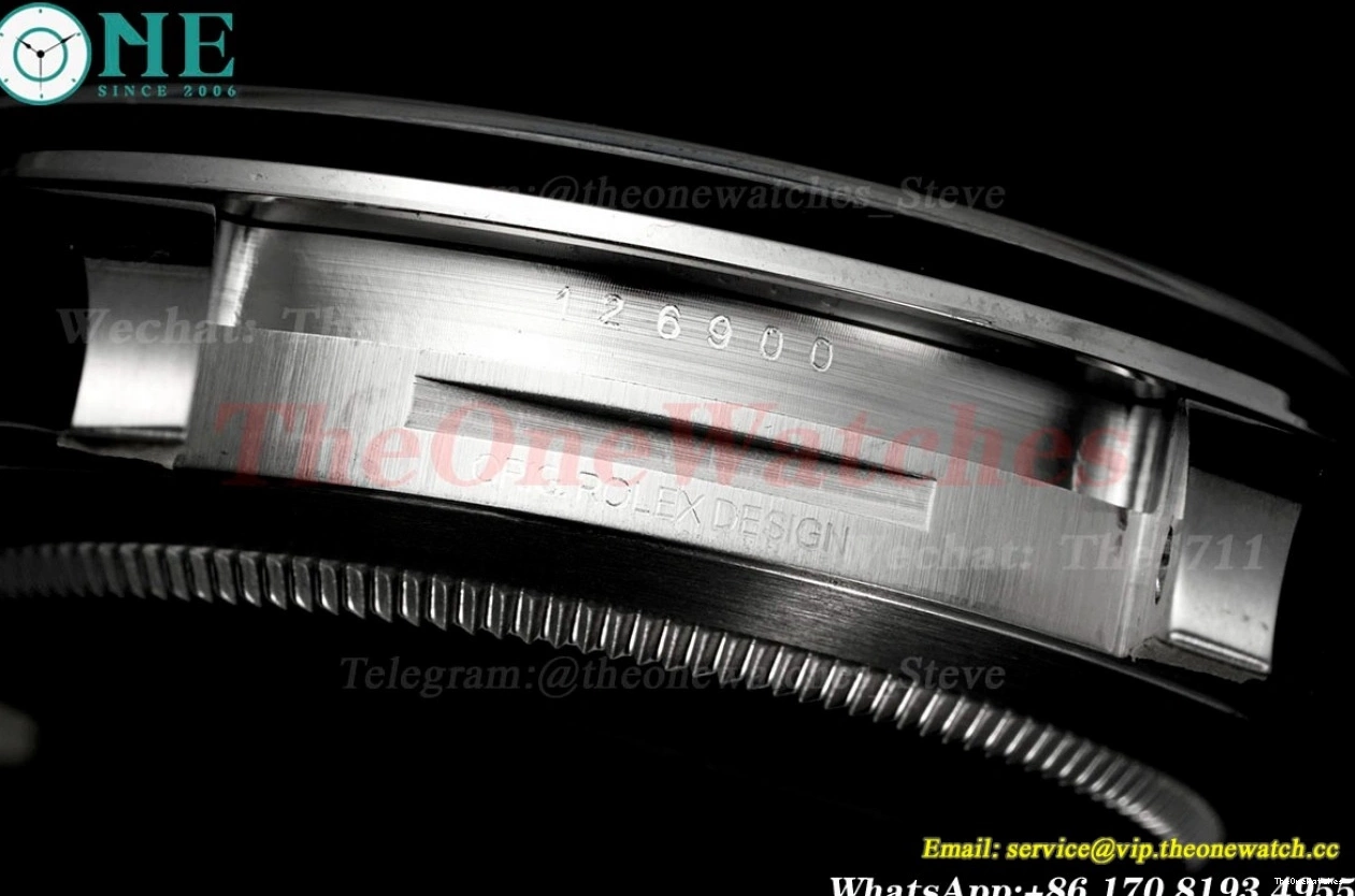 SS Clean Airking 40mm 126900 SS Black SH3230 Num 0520